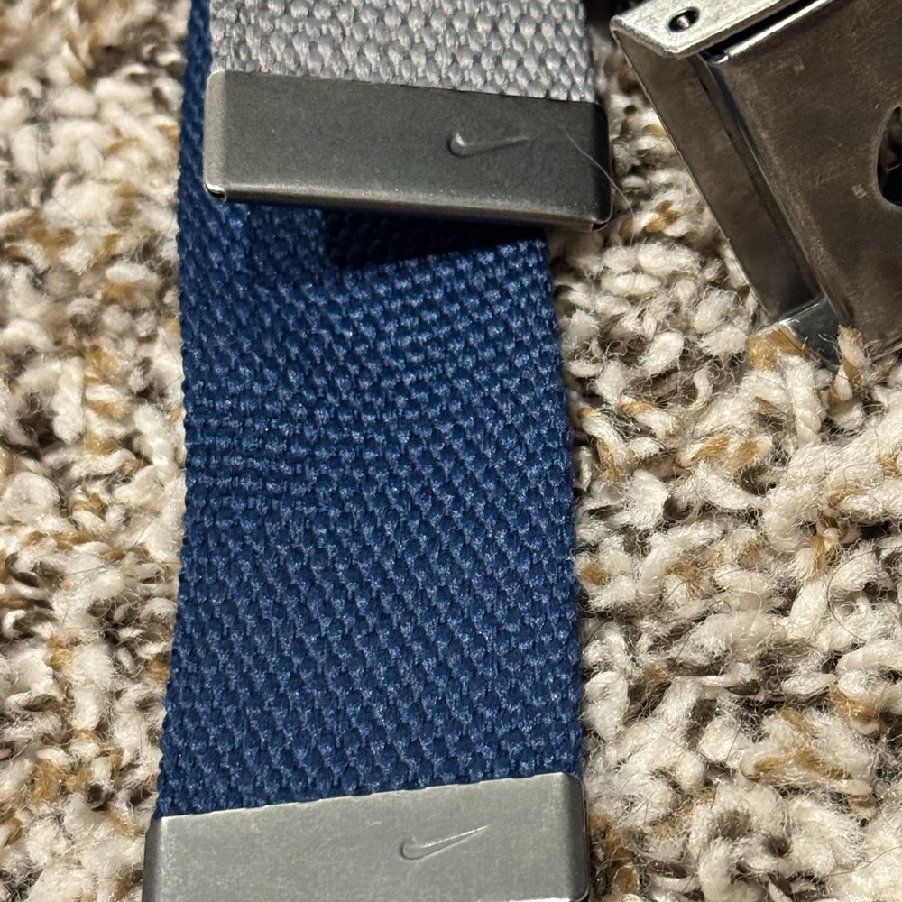 Nike 3 pack Woven Canvas Belts with Brushed Metal Buckle
